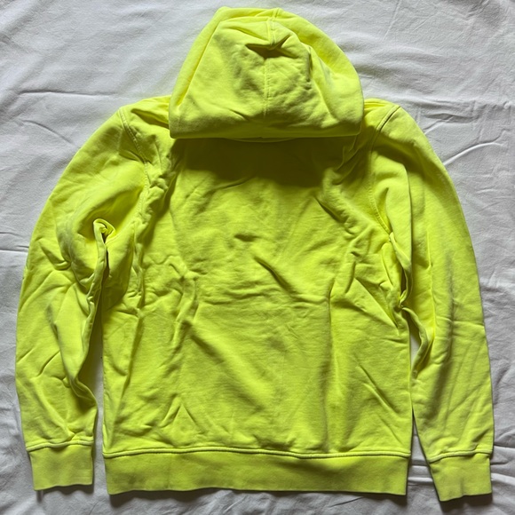 Like new! Colorful Standard hoodies neon yellow - Picture 2 of 3